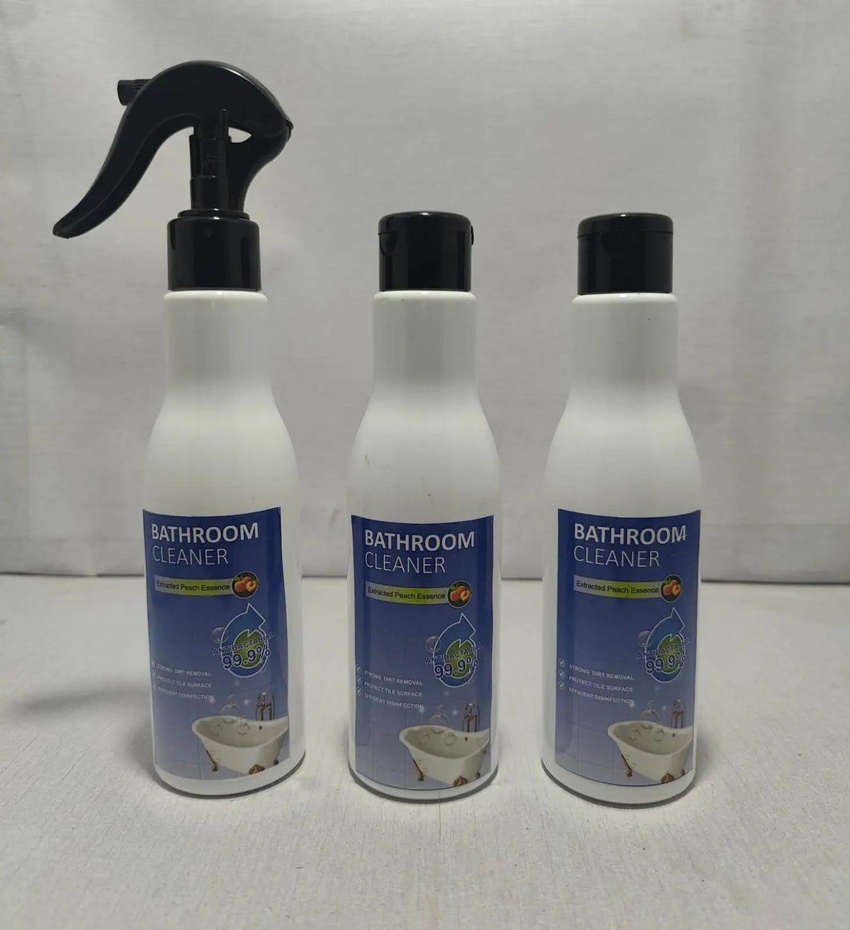 Bathroom Toilet Tiles Wall Glass Stains Remove Liquid(Pack Of 3)