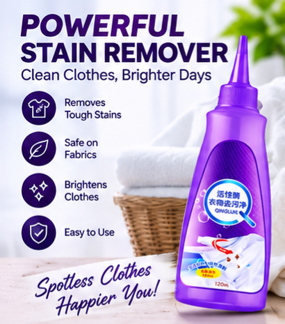 Fabric Stain Remover 120ml Each (Pack Of 2)