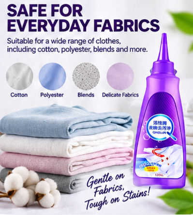 Fabric Stain Remover 120ml Each (Pack Of 2)
